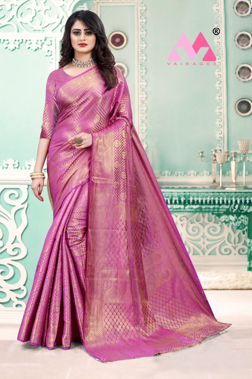 vivera internation zarina 7 silk regal look saree catalog