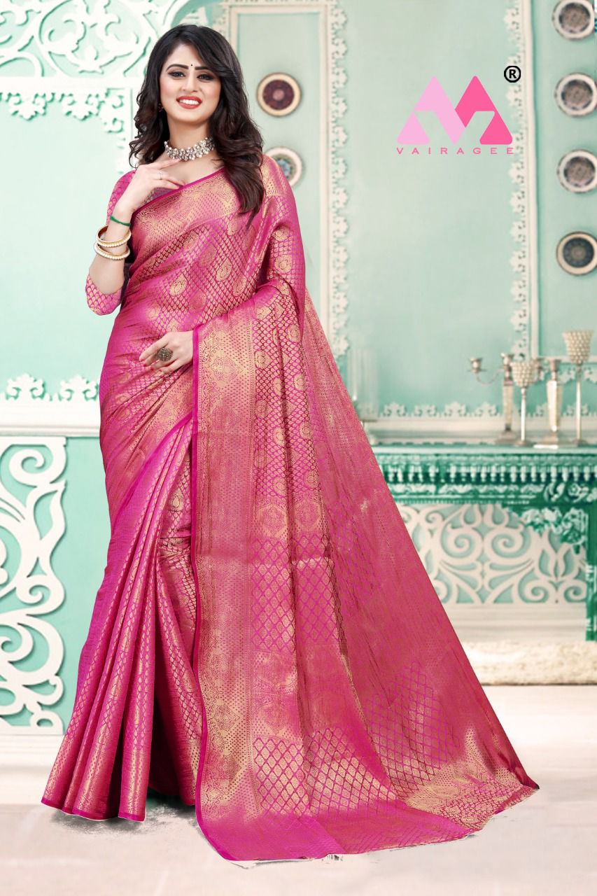 vivera internation zarina 7 silk regal look saree catalog