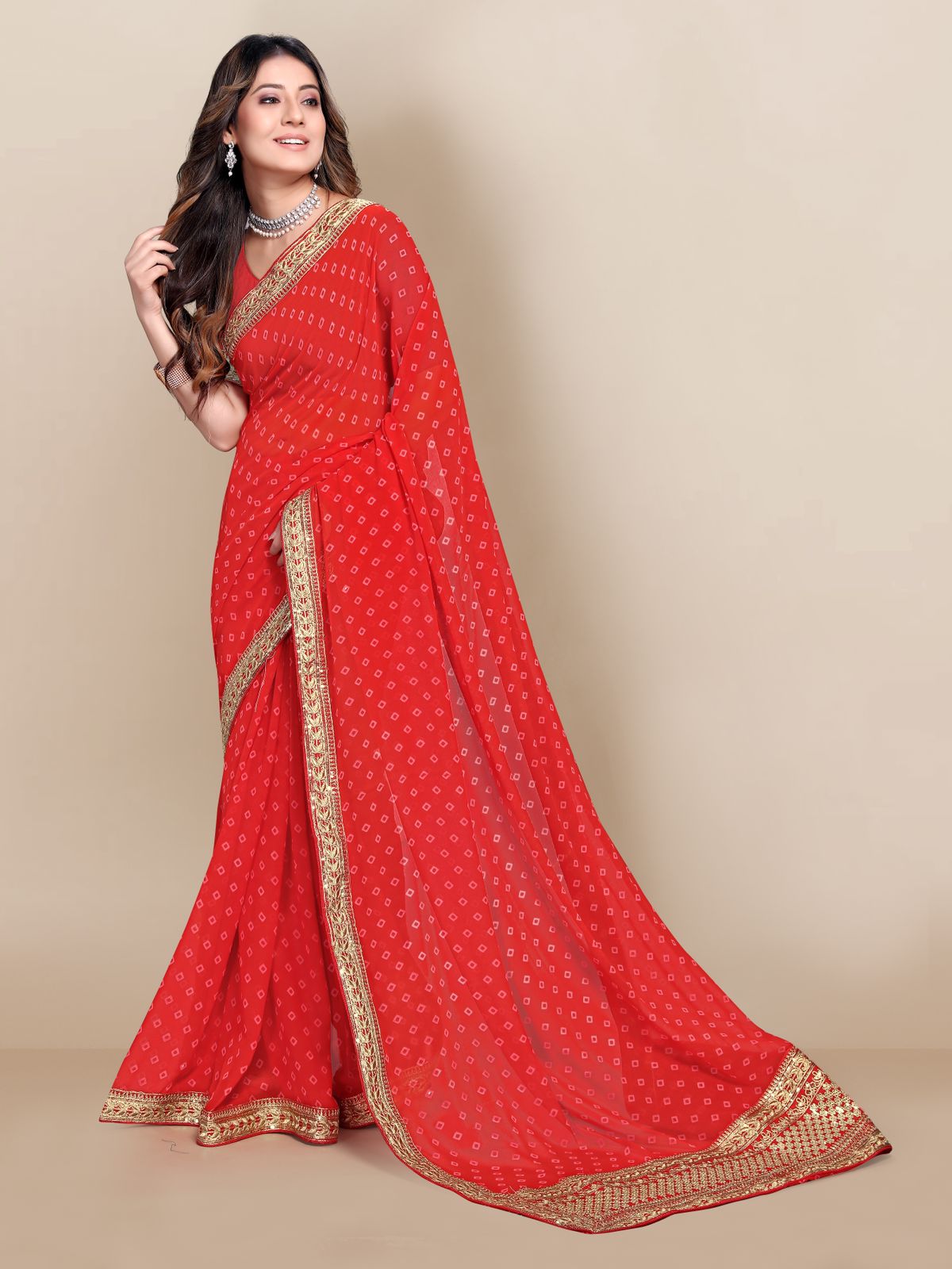 vivera international allys Georgette astonish look saree catalog