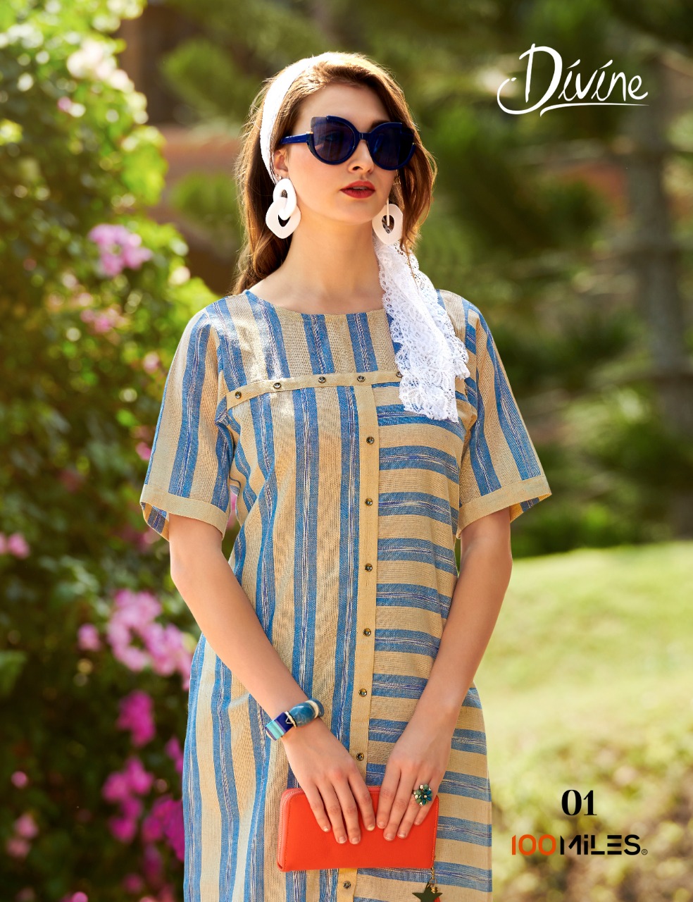 100 miles divine designer at affordabale price kurti catalog