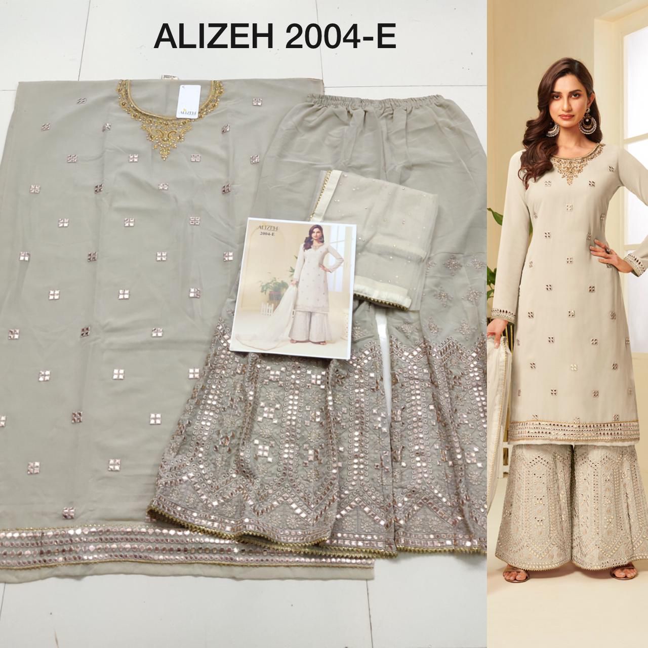 alizeh zaida vol 4 georgette astonishing look salwar suit catalog