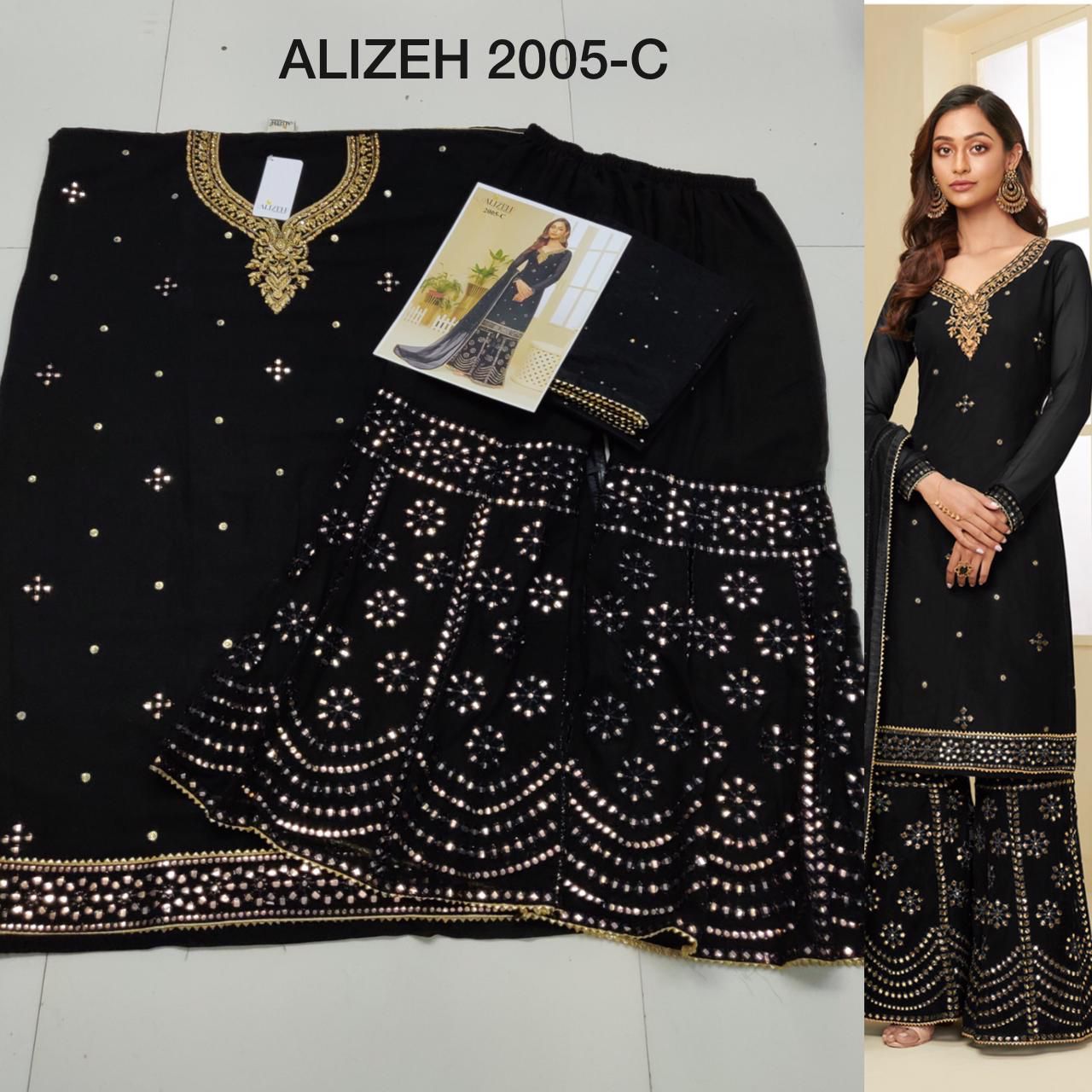 alizeh zaida vol 4 georgette astonishing look salwar suit catalog