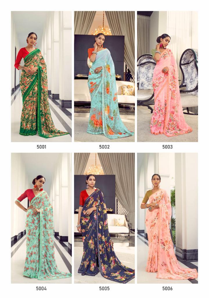 lt kashvi creation arth Weightless elegant print saree catalog