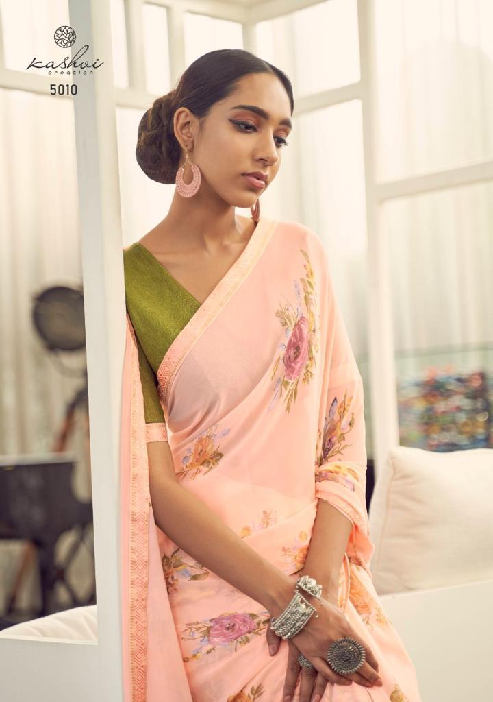 lt kashvi creation arth Weightless elegant print saree catalog