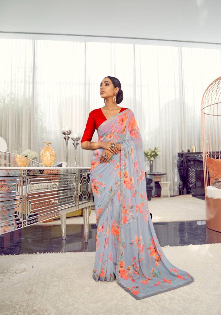 lt kashvi creation arth Weightless elegant print saree catalog