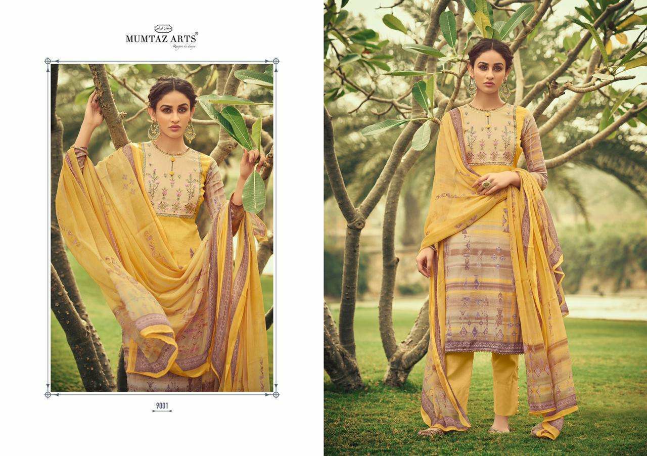 Mumtaz arts taabir  Jam Satin attractive look salwar suit catalog