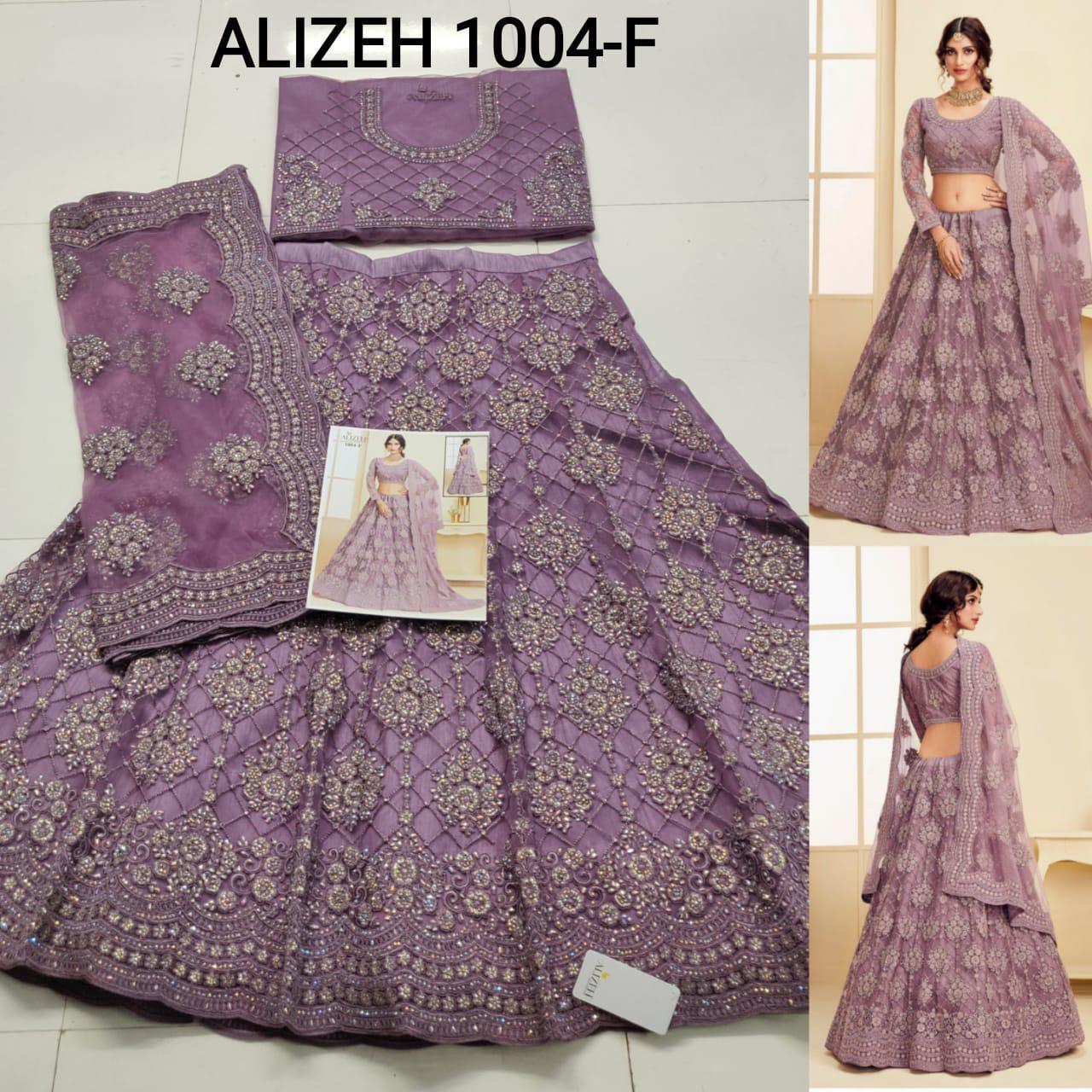 Alizeh the white bride net grandeur lehenga catalog