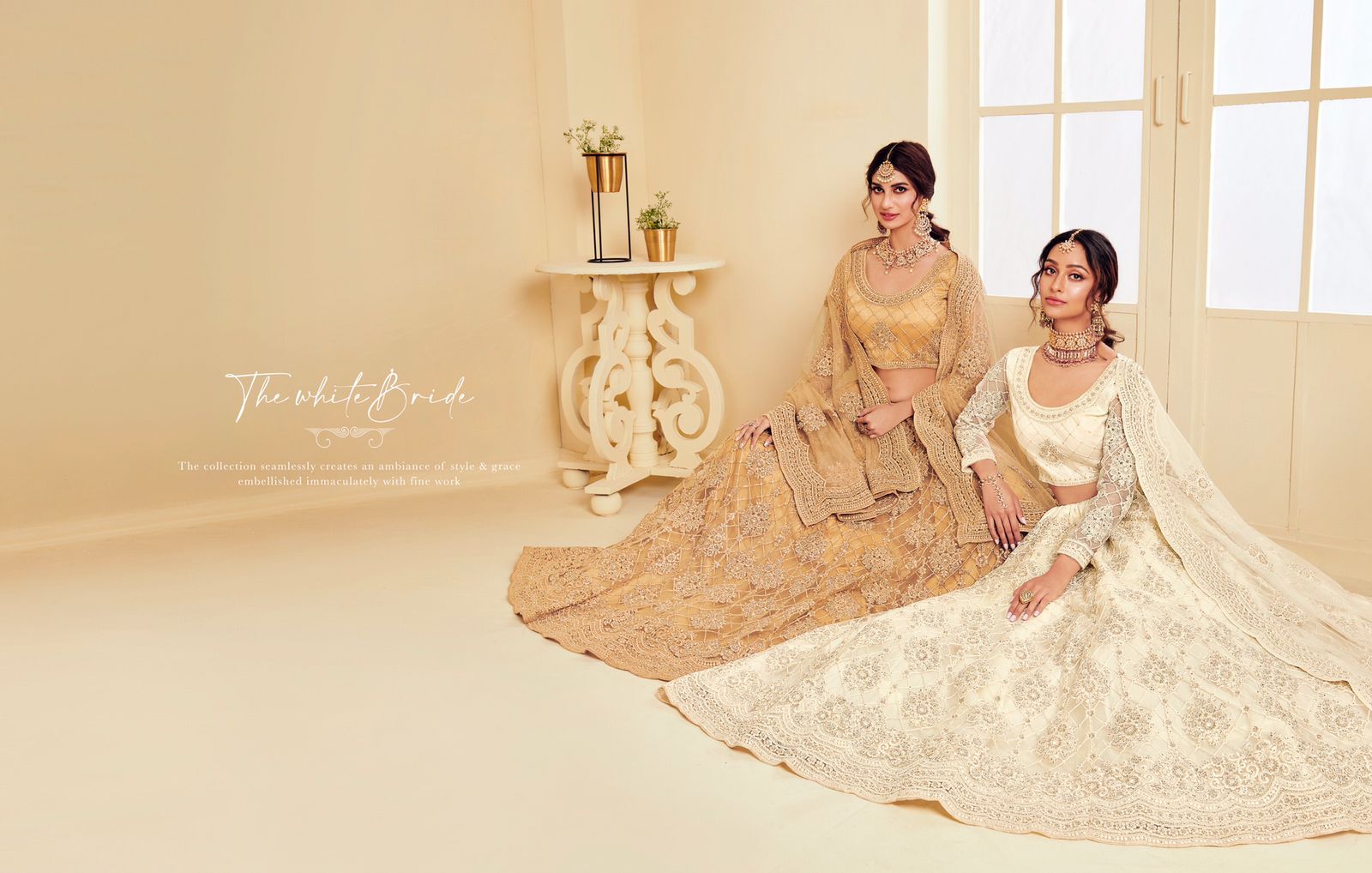 Alizeh the white bride net grandeur lehenga catalog