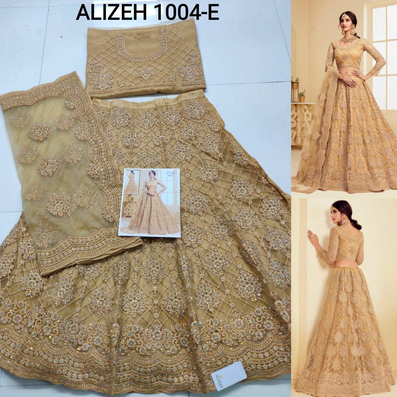 Alizeh the white bride net grandeur lehenga catalog