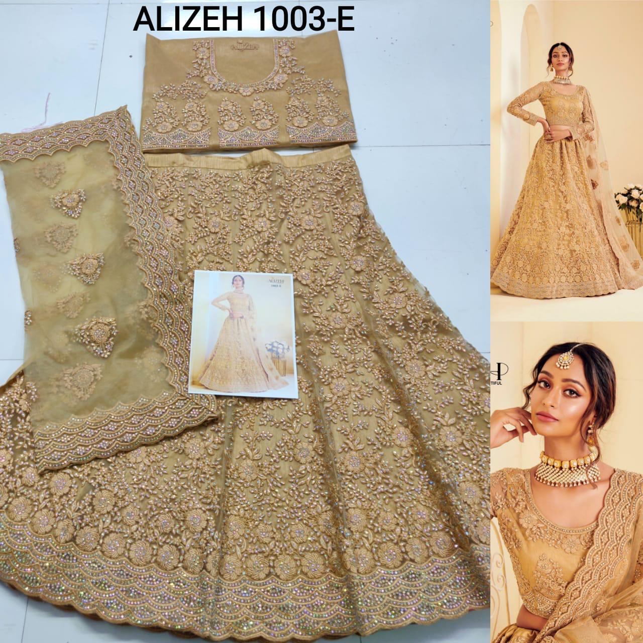 Alizeh the white bride net grandeur lehenga catalog