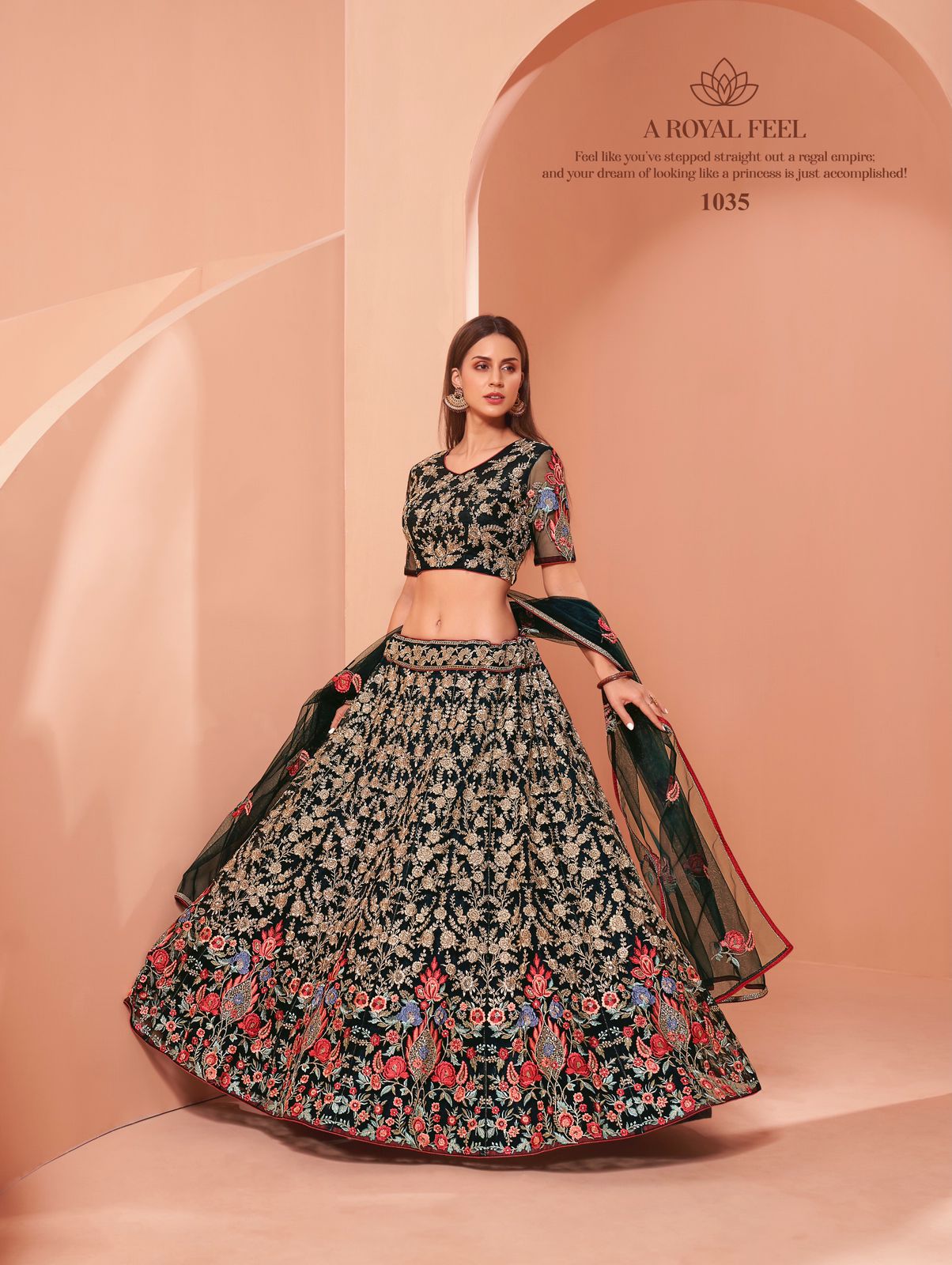 alizeh wedding affair vol 2 net festive look lehenga catalog