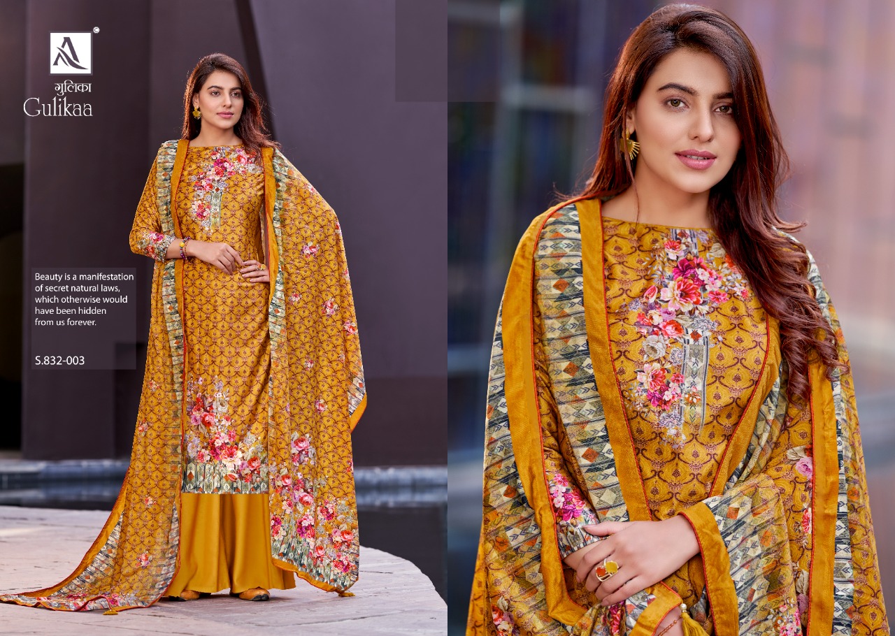 alok suit gulikaa viscose velvet innovative look salwar suit catalog