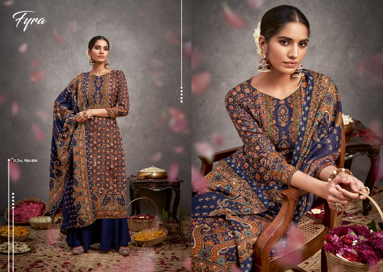 alok suit kaani pashmina astonishing salwar suit catalog