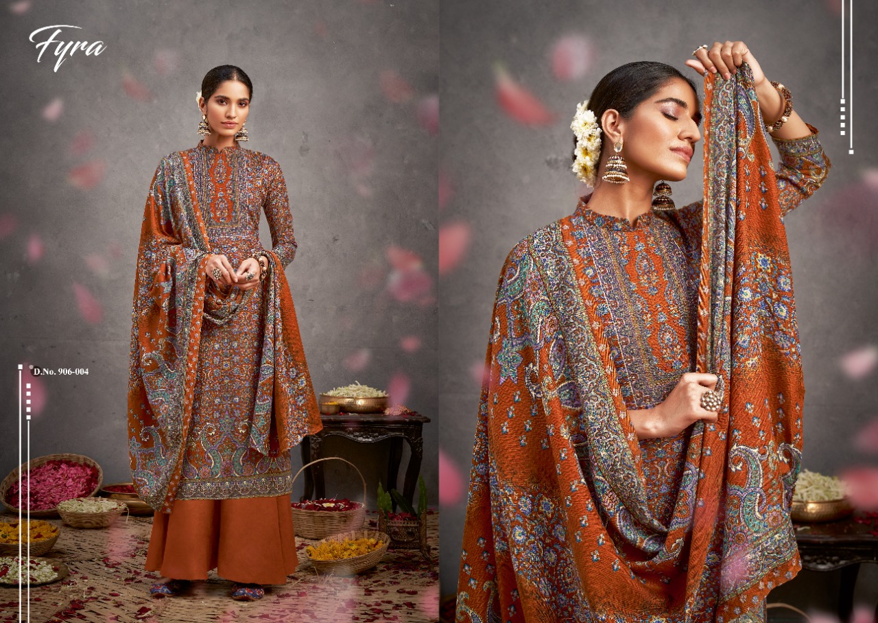 alok suit kaani pashmina astonishing salwar suit catalog