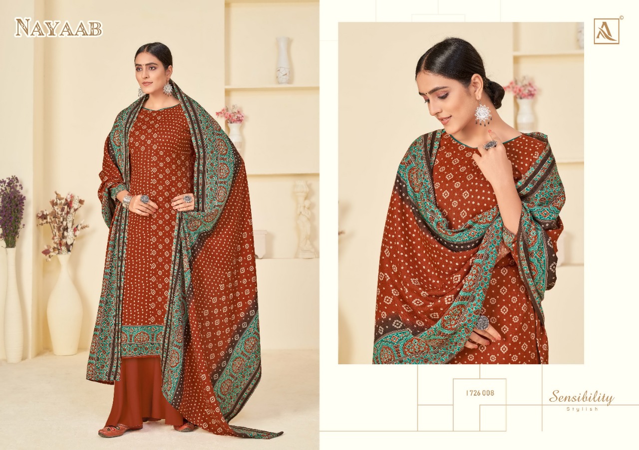 alok suit nayaab Pure Wool Pashmina Digital exclusive Print salwar suit catalog