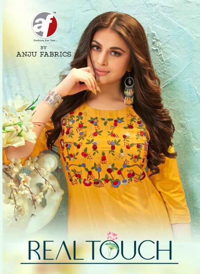 anju fabrics real touch viscose astonishing top with pant catalog