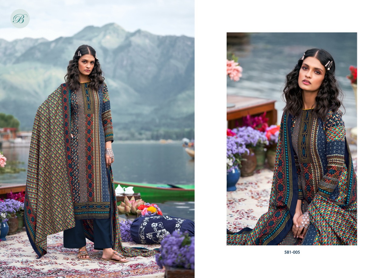 beliza desianer studio raag pashmina astonishing look digital print salwar suit catalog