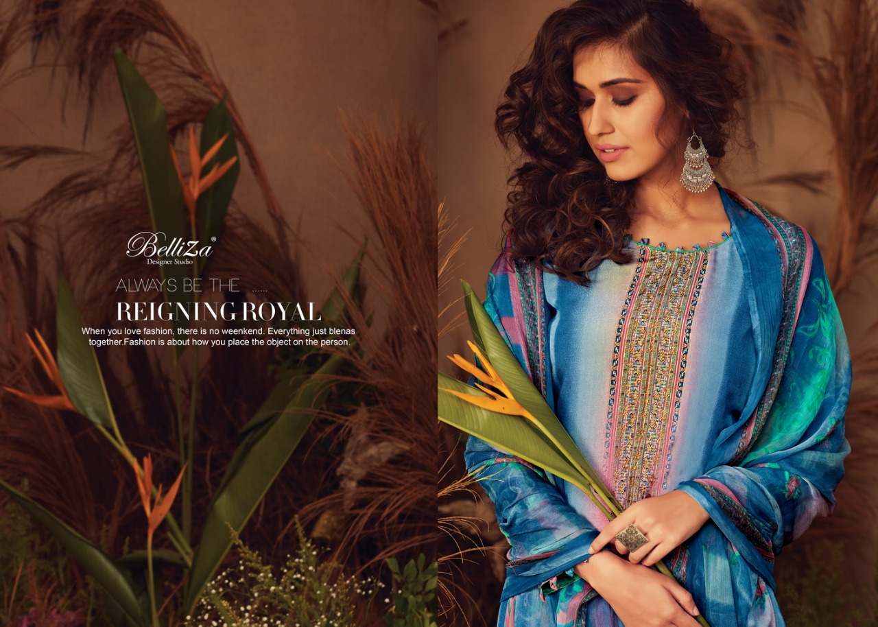 belliza designer studio ahana crep gorgeous look salwar suit catalog