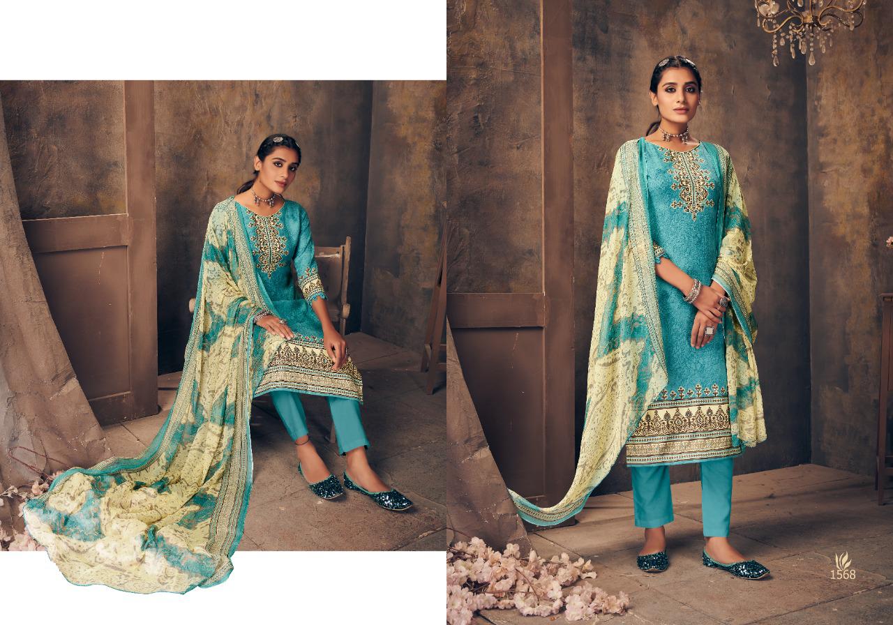 bipson aarzoo pashminagorgeous look salwar suit catalog