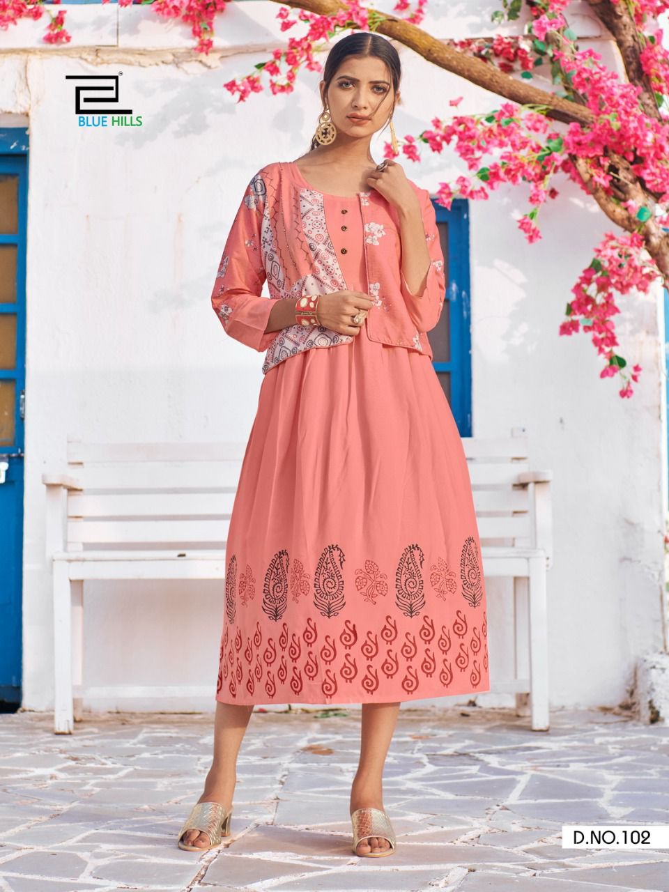 bluehills trend vol 15 rayon elegant kurti  catalog