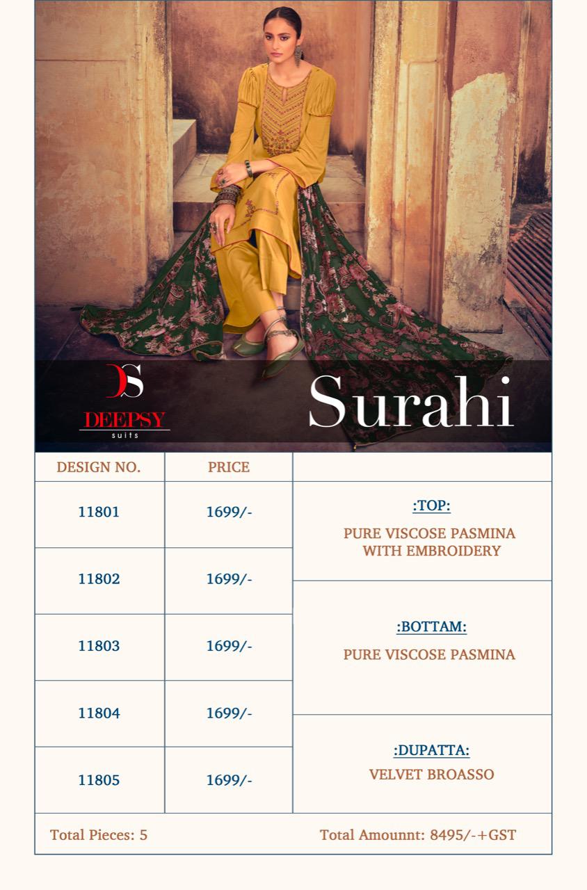 deepsy suits surahi viscose astonishing salwar suit catalog