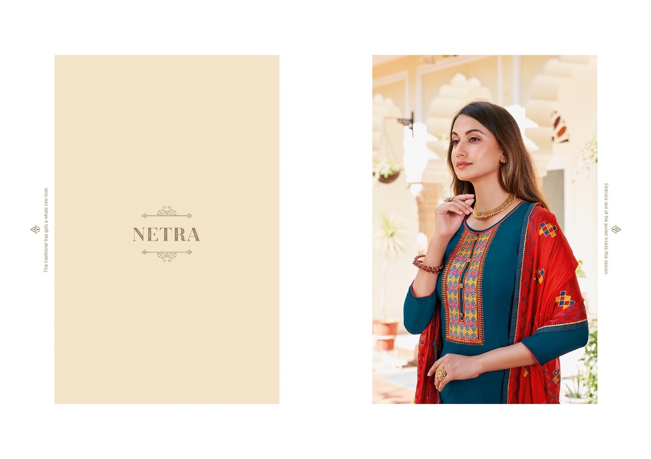 kalarang netra Prampara elegant look salwar suit catalog