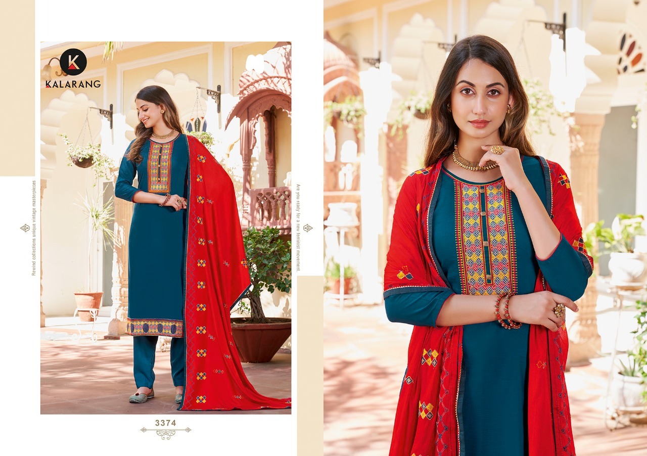 kalarang netra Prampara elegant look salwar suit catalog