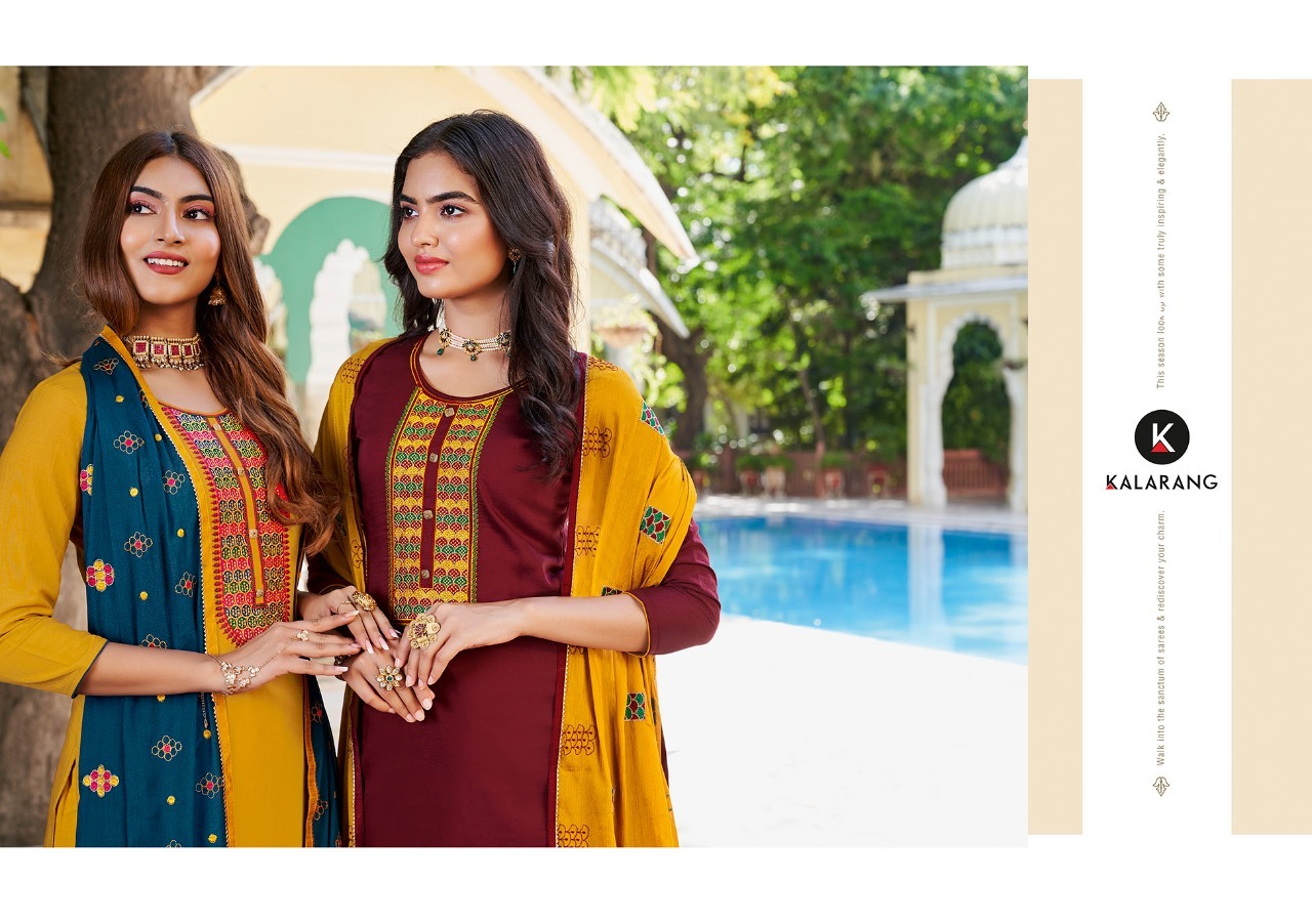 kalarang netra Prampara elegant look salwar suit catalog