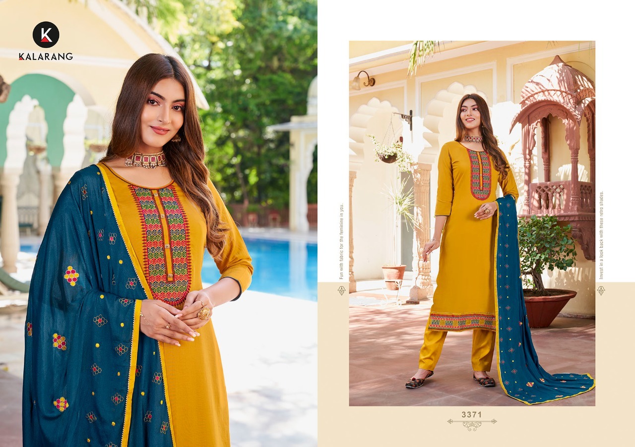 kalarang netra Prampara elegant look salwar suit catalog