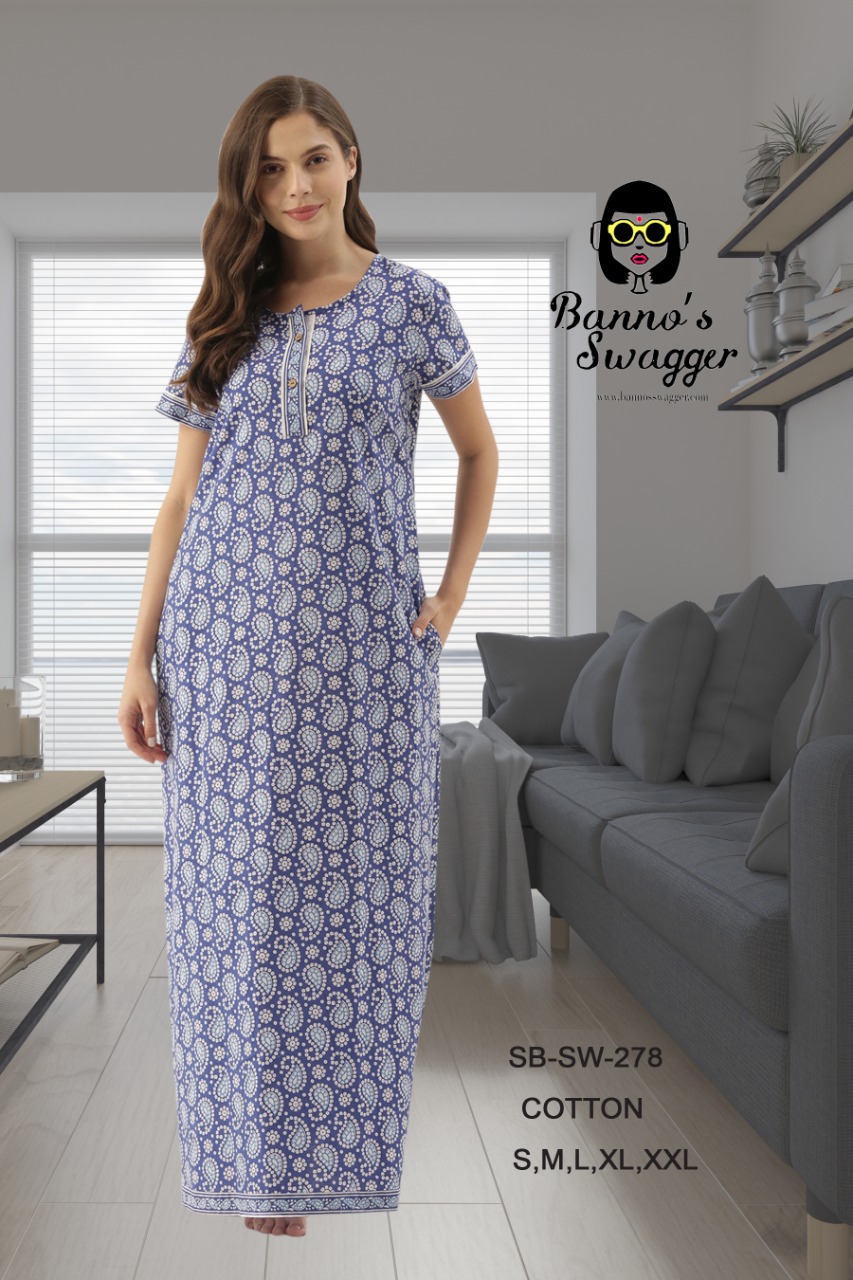 bannos swagger cotton elegant nightie catalog