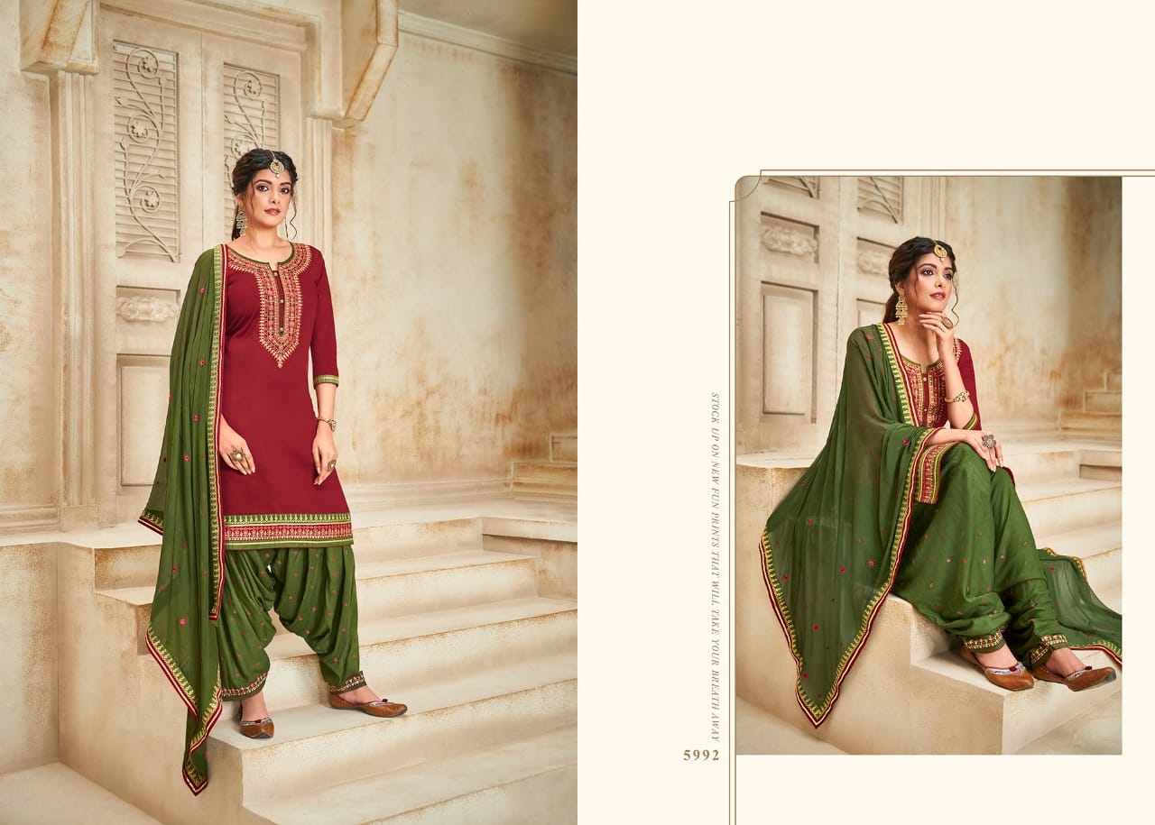 kessi fabrics patiyala house vol 86 jam silk decent look salwar suit catalog