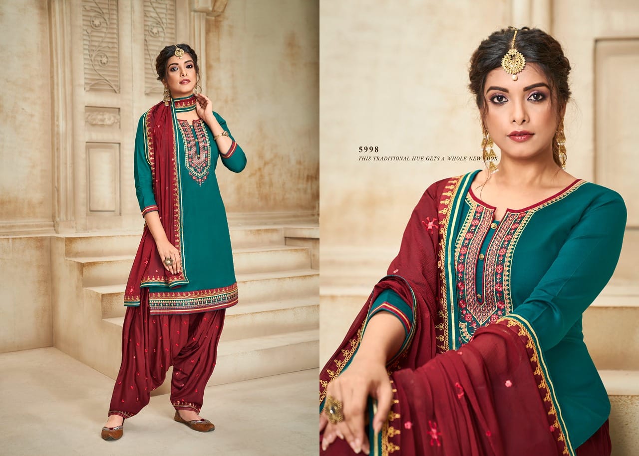 kessi fabrics patiyala house vol 86 jam silk decent look salwar suit catalog