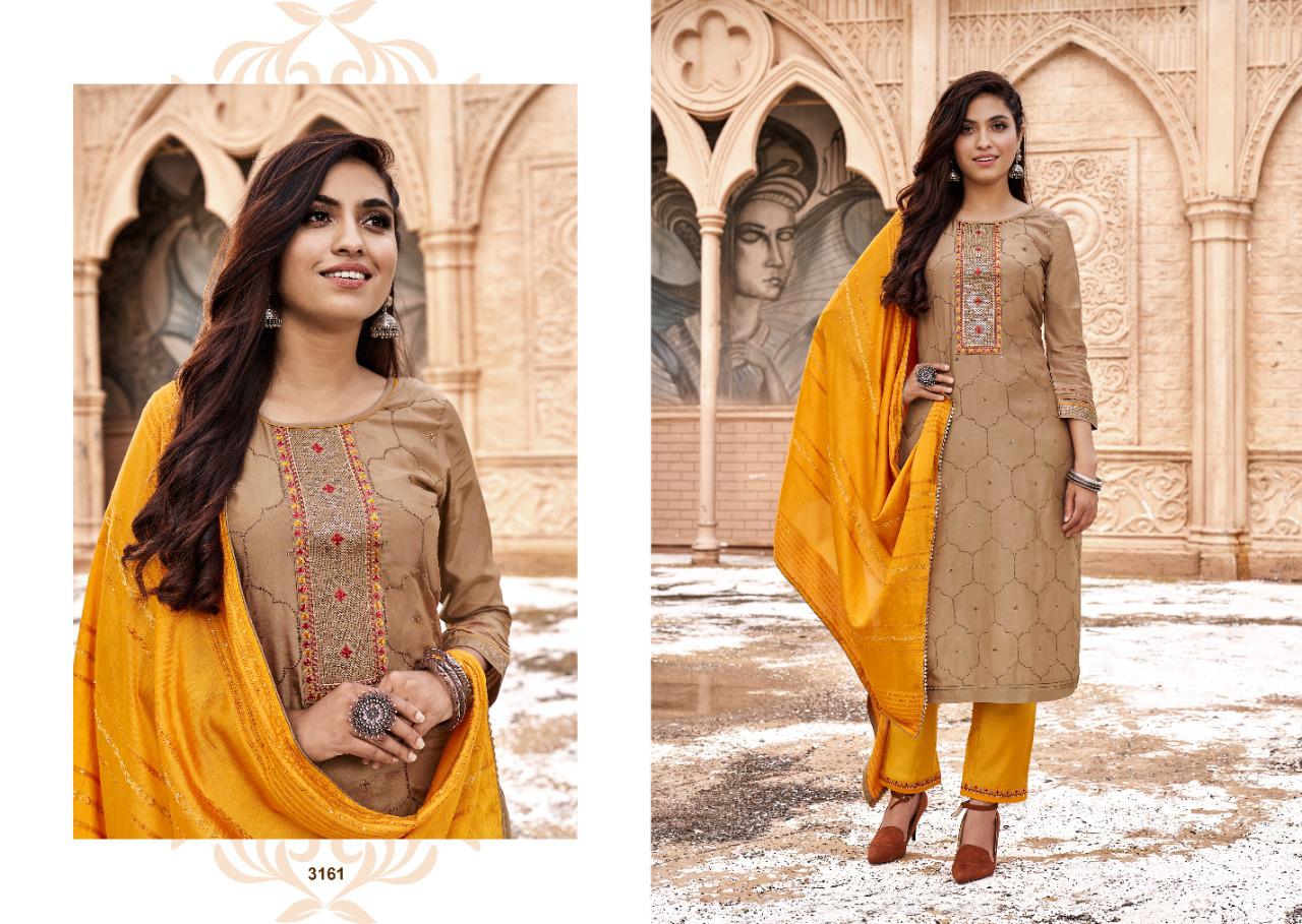 kessi rangoon lotus viscose astonishing top Bottom with dupatta catalog