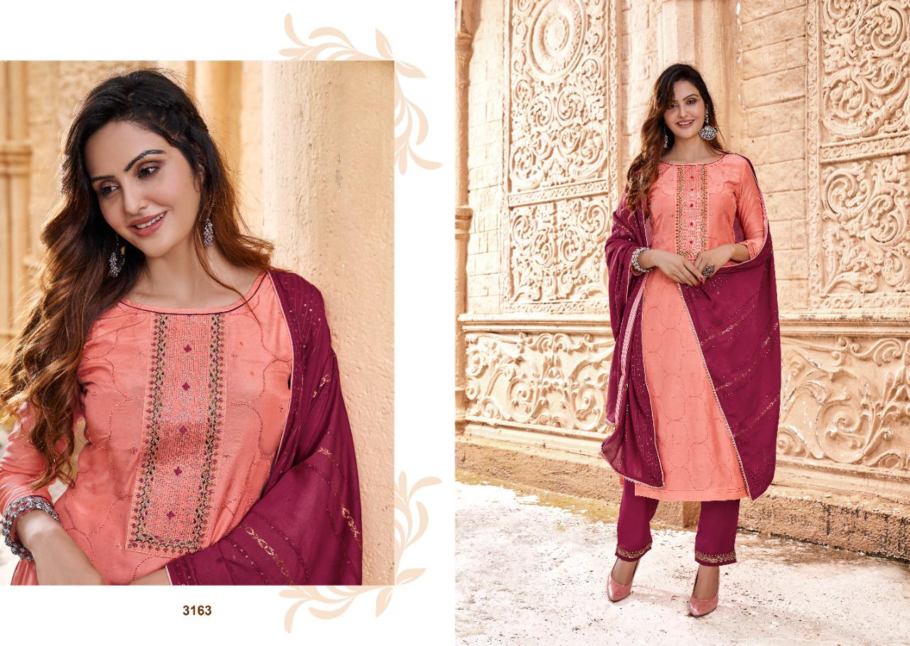 kessi rangoon lotus viscose astonishing top Bottom with dupatta catalog