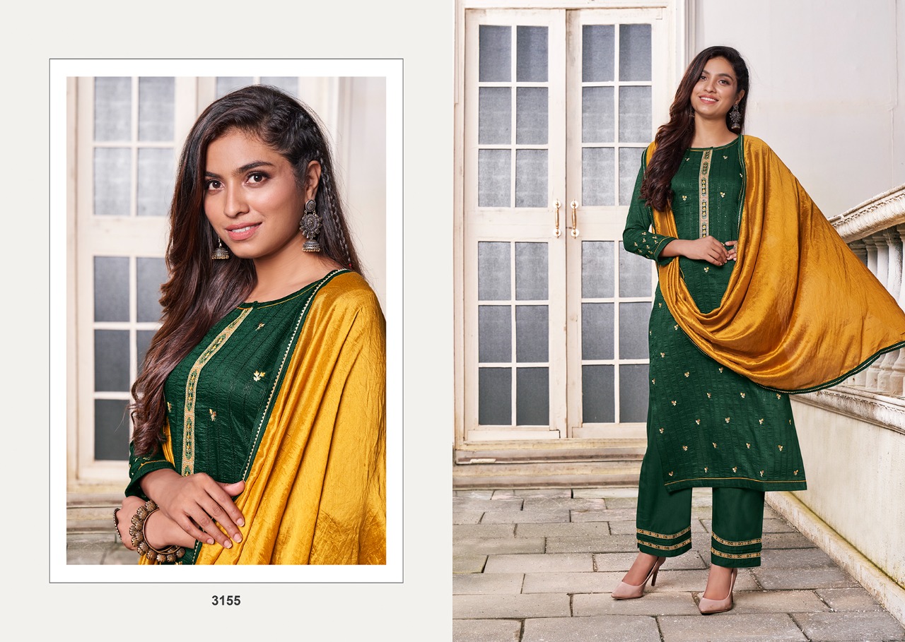 kessi rangoon sigma silk gorgeous look top bottom with dupatta catalog