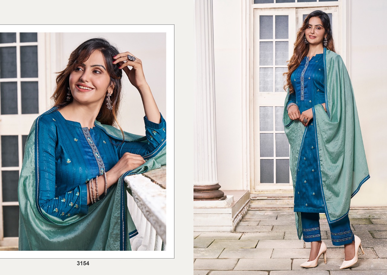 kessi rangoon sigma silk gorgeous look top bottom with dupatta catalog