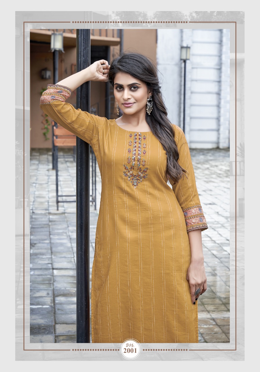 koodee simran vol 1 chinon elegant kurti catalog