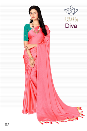 lt diva chiffon  elegant saree catalog