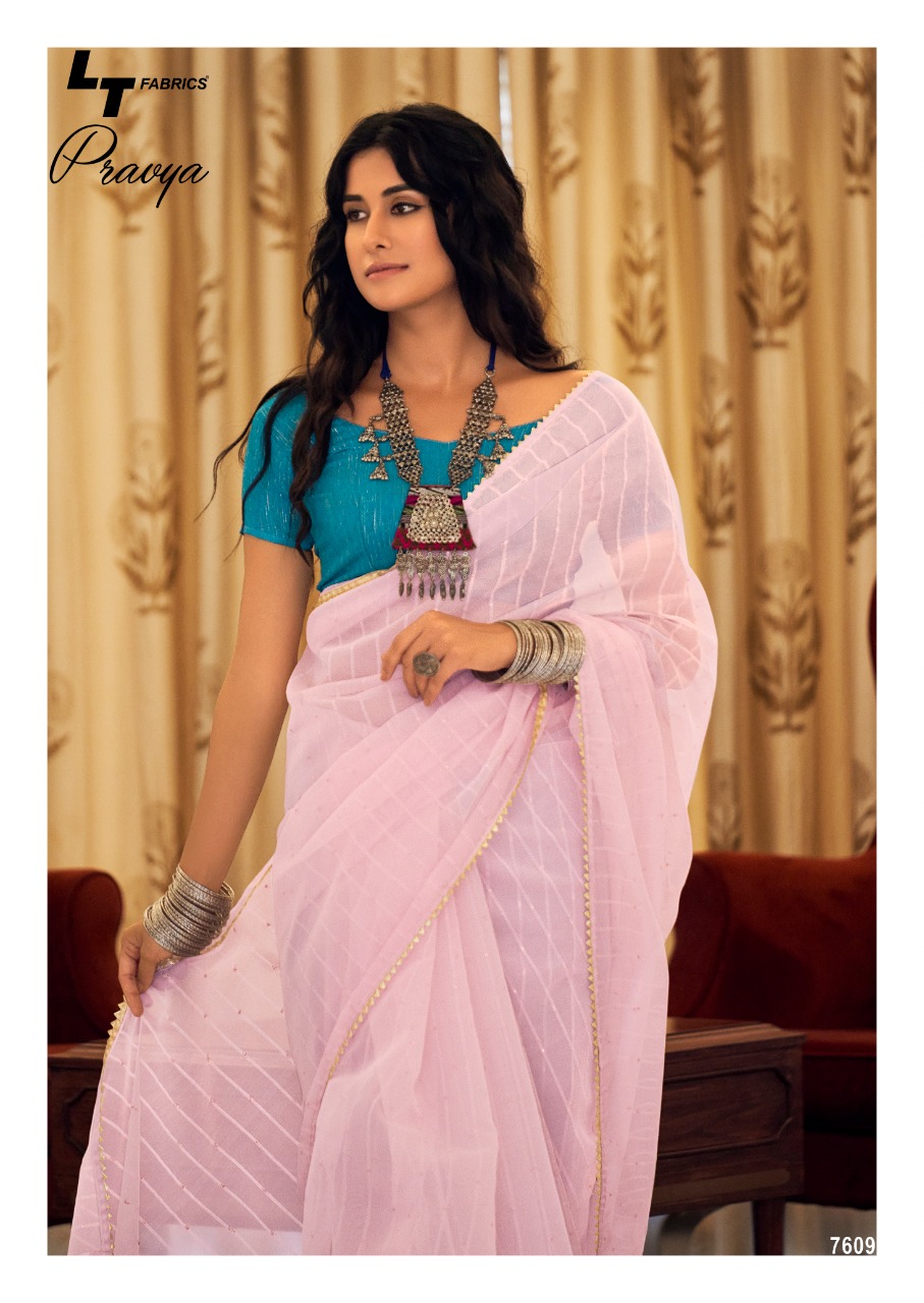 lt fashion pravya oranga decent look saree catalog