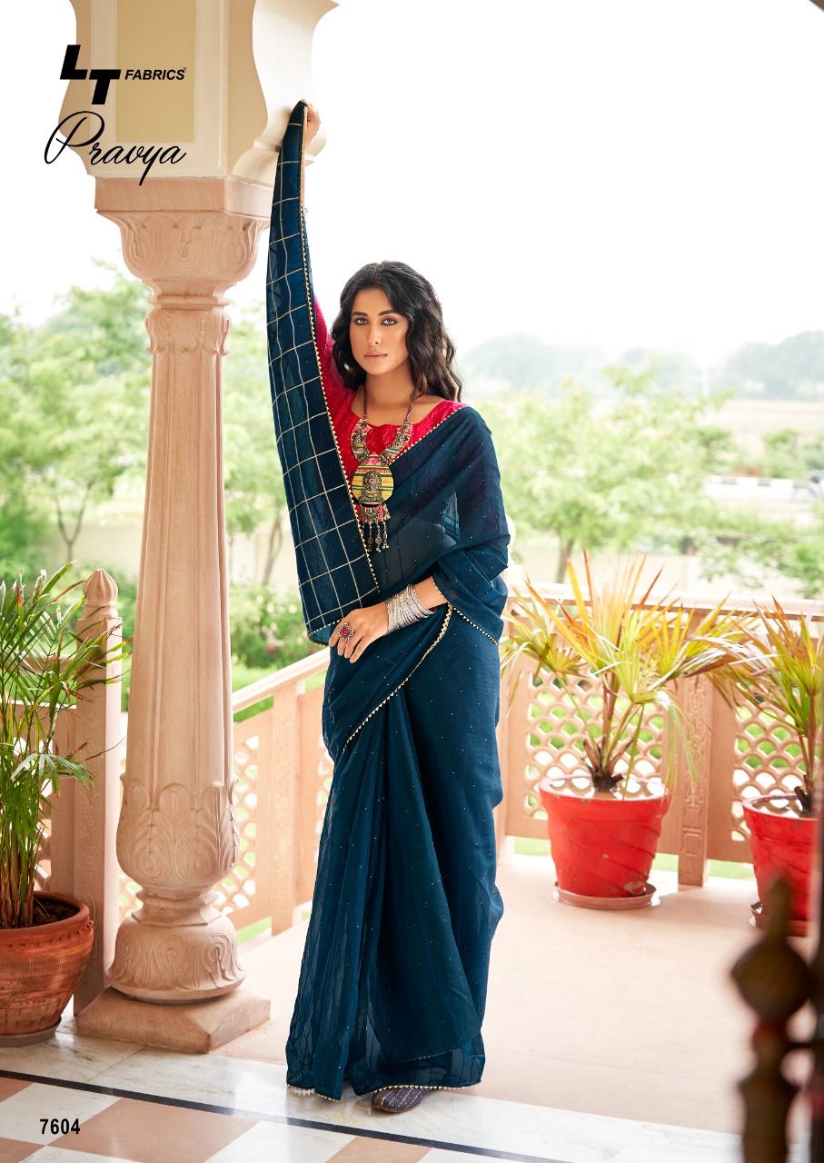 lt fashion pravya oranga decent look saree catalog