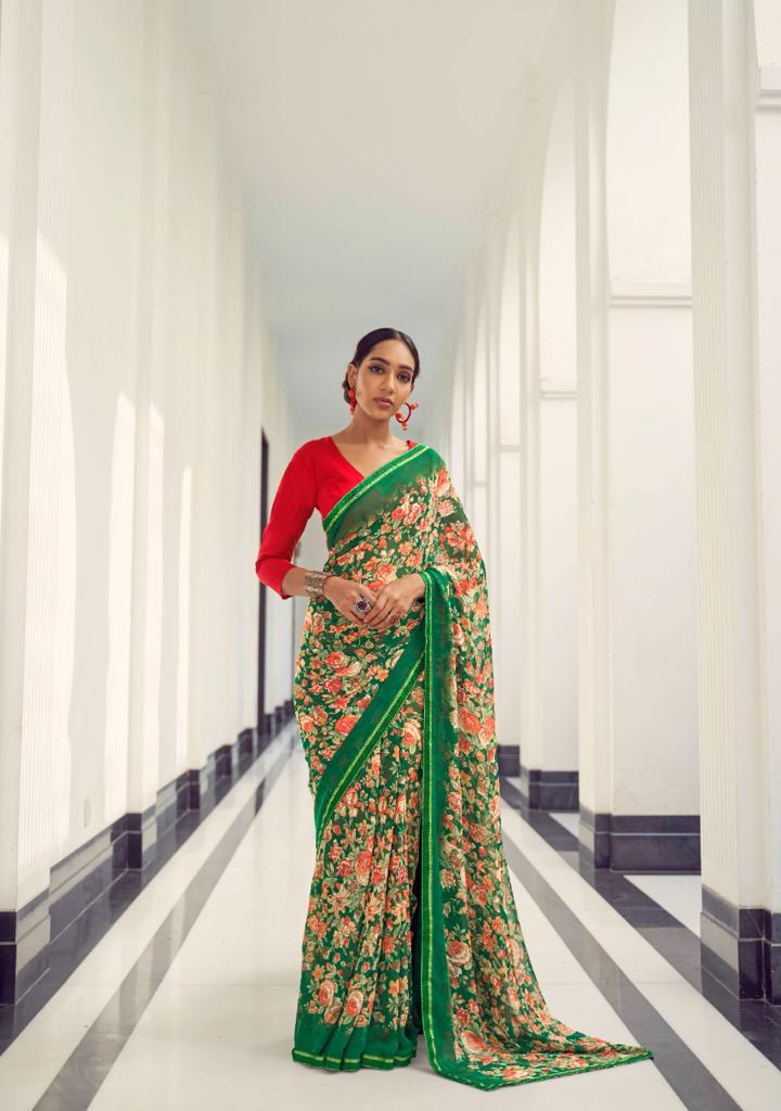 lt kashvi creation arth Weightless elegant print saree catalog