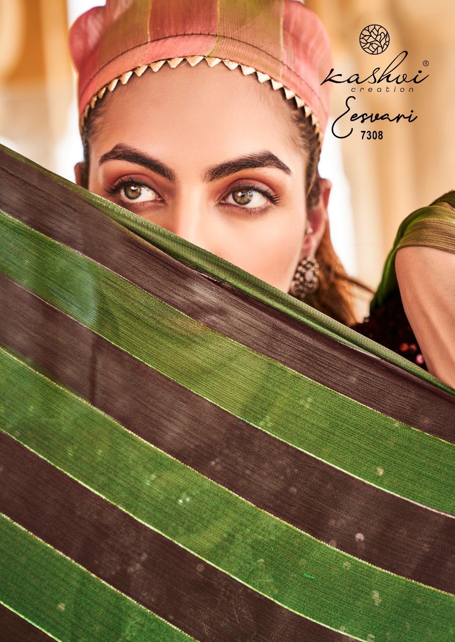 lt kashvi creation eesvari satin gorgeous look saree catalog