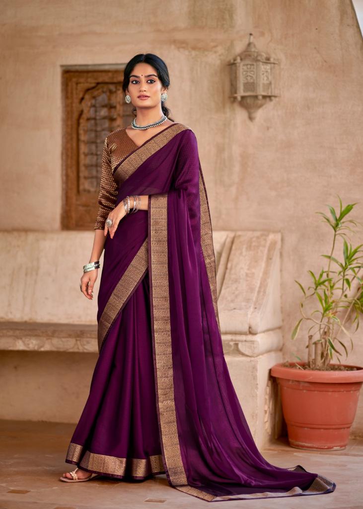 lt kashvi creation kaveri chiffon regal look saree catalog