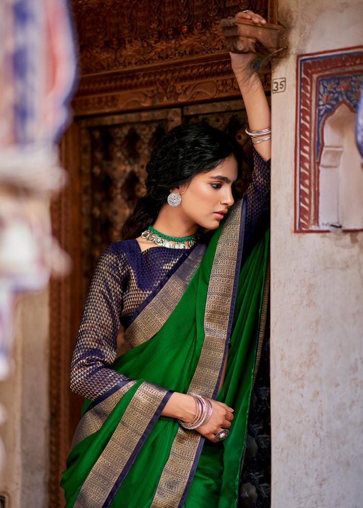 lt kashvi creation kaveri chiffon regal look saree catalog