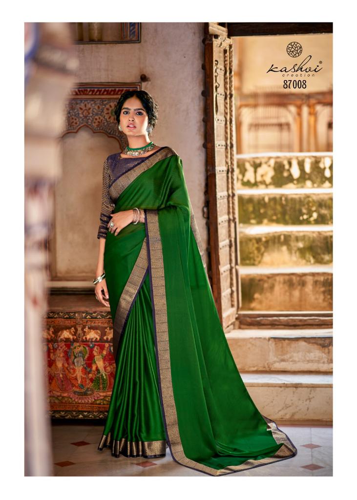 lt kashvi creation kaveri chiffon regal look saree catalog