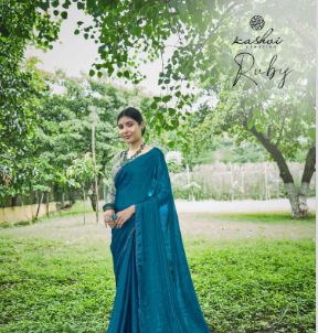 lt kashvi creation ruby chiffon exclusive look saree catalog