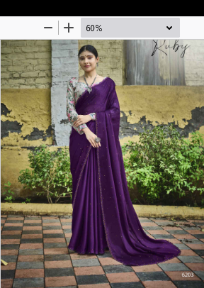 lt kashvi creation ruby chiffon exclusive look saree catalog