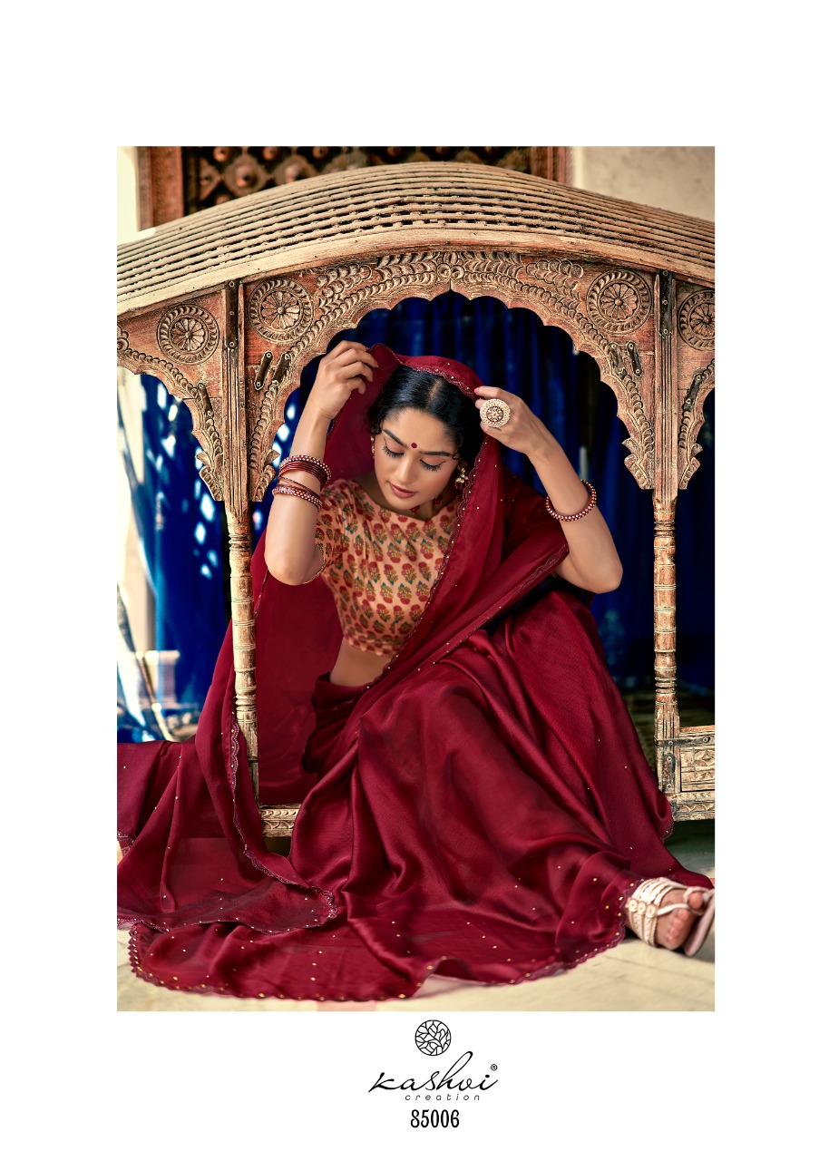 lt kashvi creation ruby vol 2 chiffon astonishing saree catalog