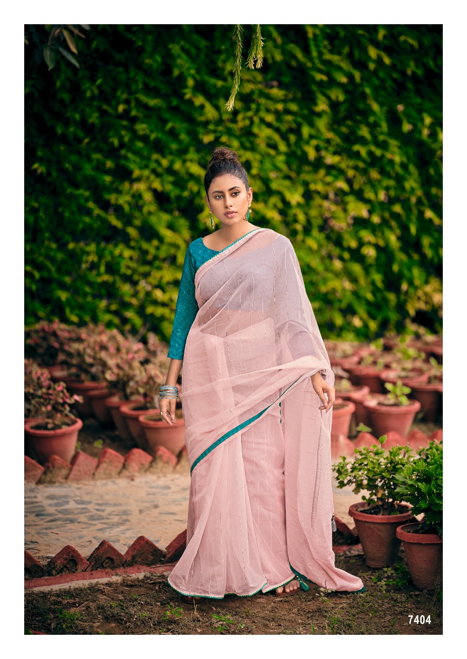 lt vedika organza exclusive look saree catalog