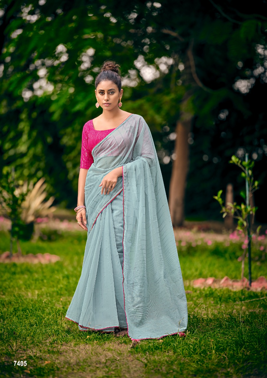 lt vedika organza exclusive look saree catalog